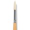 Escoda Clasico Chungking White Bristle Brush - Round, Long Handle, Size 14